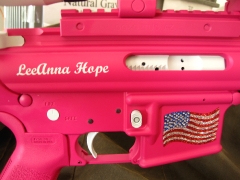 Tactical Ar-15 in pink and white_5